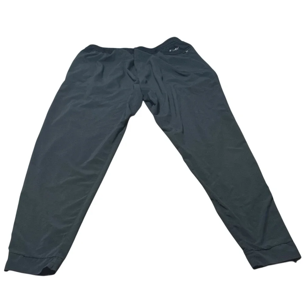 Nike‎ Flex Essential Running Pants Black Zip Ankle Men's Size Small